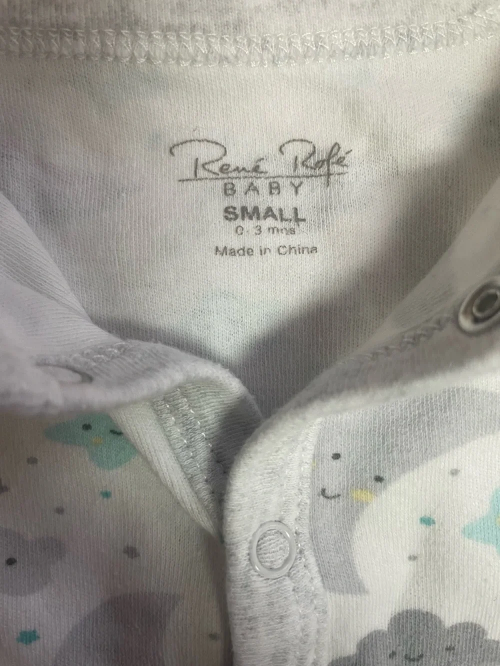 Navy, Light Blue & White Baby Footie Sleepers - 3 Pack